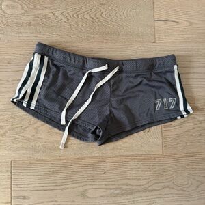 I.AM.GIA Athletic Shorts with White Stripes
